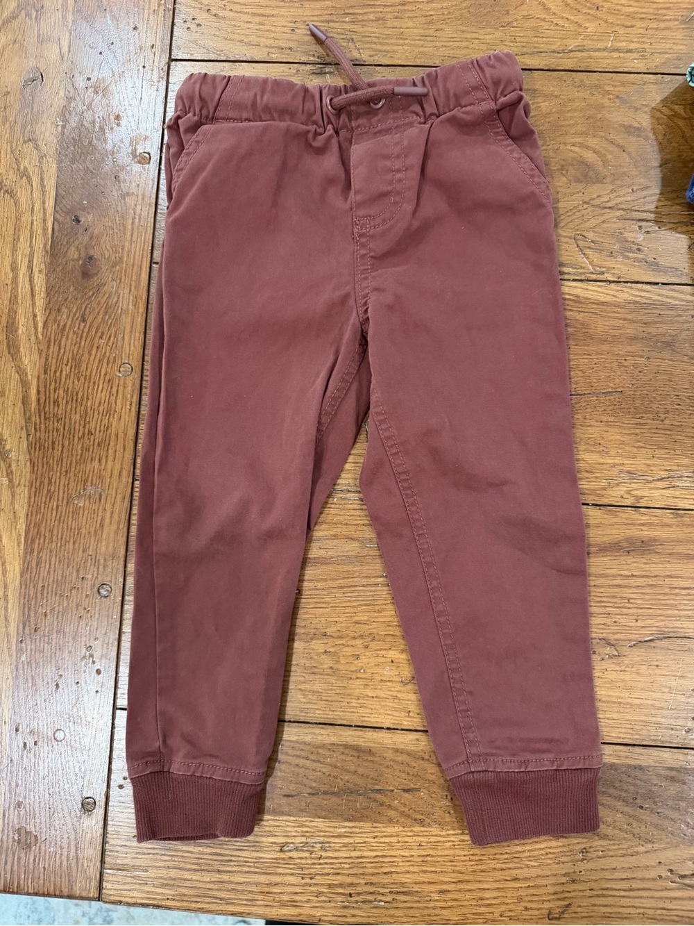 Timberland Rust Red Kids Casual Jogger Pants